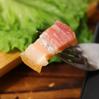 腊梅咸肉五花肉风干五花腊肉咸肉腌肉老腊肉南京特产腊味刀板香图2