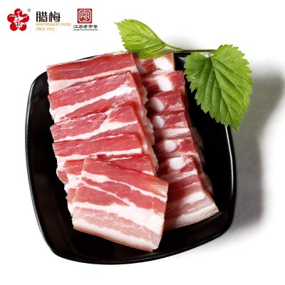 腊梅刀板香咸肉五花风肉上海风干农家特色腊味腌笃鲜腌肉腊肉图3
