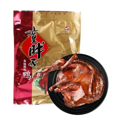 湖南特产 童胖子酱板鸭260克 两种口味酱板鸭 大量批发图5