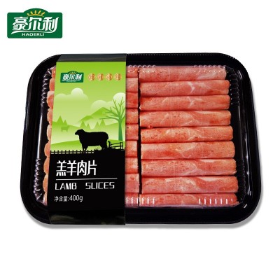火锅烤肉盒装食材家用冷冻羊肉卷 现货批发羊肉卷 厂家供应羊肉片图4