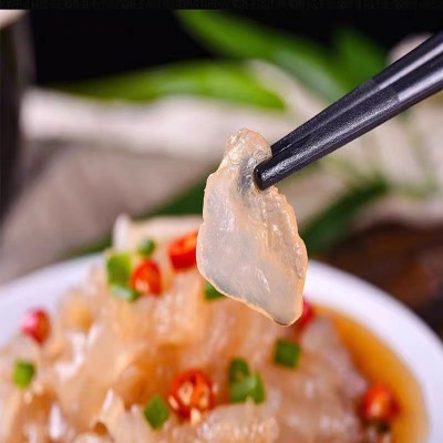 【工厂直供】即食海蜇凉拌海蜇头海蜇皮海蜇丝盐渍大连海鲜200克图2