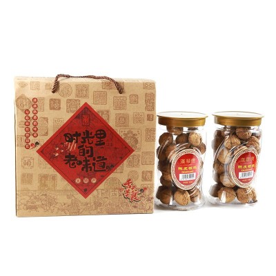 现货批发 640g过节年货礼食品每日坚果零食 罐装手剥陈皮味核桃图5