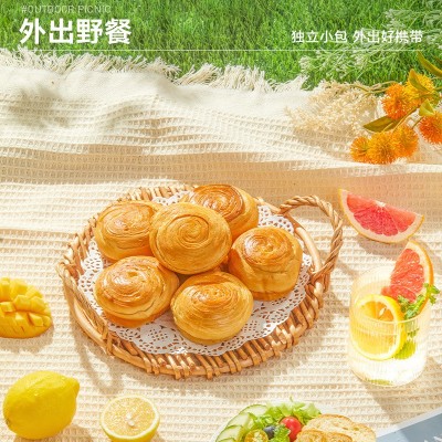 良品铺子手撕面包2斤装 量贩早餐小面包代餐休闲零食办公室点心整图4
