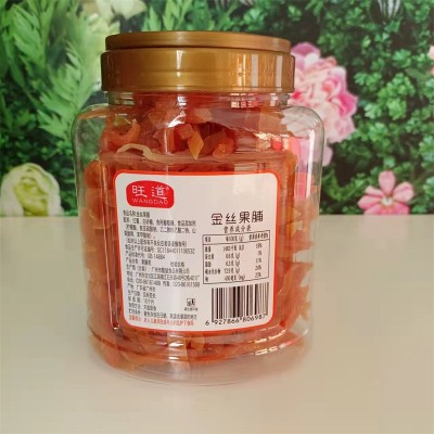 旺道正品超市KTV桶装金丝果脯地瓜干红心番薯干地瓜条有嚼劲零食图3