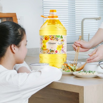 蒂勒庄园乌克兰进口食用油葵花籽油食用油5L批发植物油压榨葵花油图2
