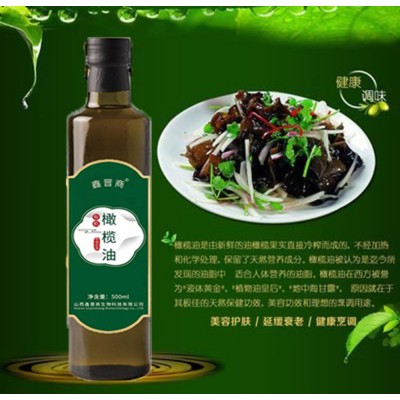 鑫晋商特级初榨橄榄油高档礼盒装500ml*2瓶图3