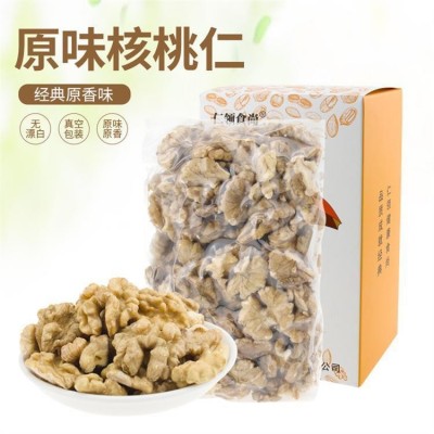 原味核桃仁 专业工厂 嗑嗑香 坚果礼盒 特产炒货 大颗粒饱满图2