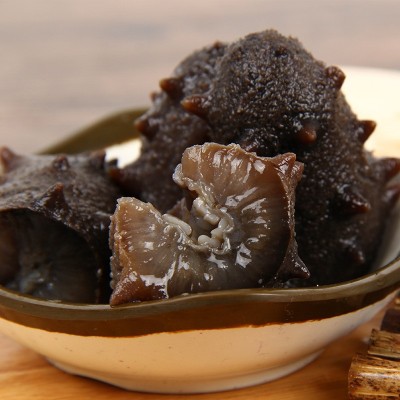 即食海参仙鹭岛工厂现货批发代发大连渤海湾鲜活海参开袋即食500g图4