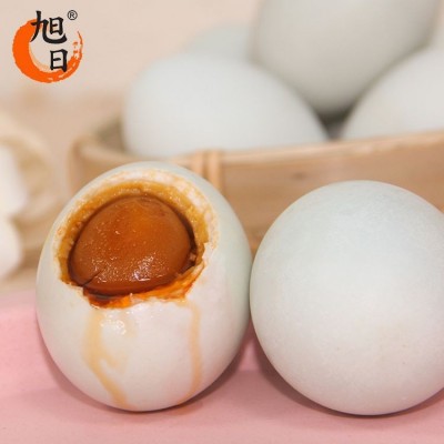 旭日厂家烤鸭蛋咸鸭蛋整箱批熟鸭蛋120枚装图2