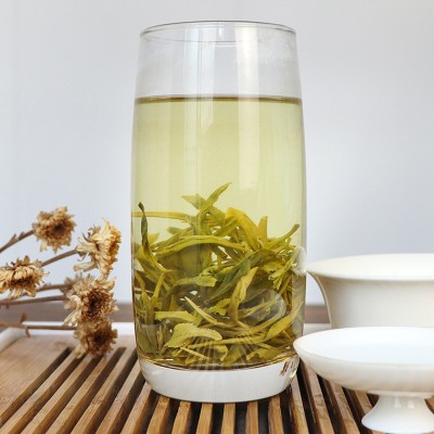 双越飘乡2023新茶叶嵊州特色珠茶浓香豆香型绿茶上坞山前岗辉白茶图3