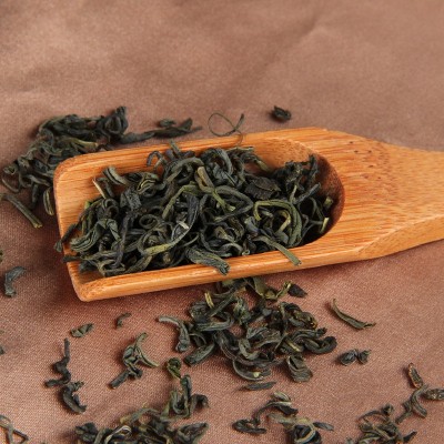 2022新款春茶碧螺春绿茶奶茶原料醇厚果香毛尖高山嫩芽茶罐装250g图3