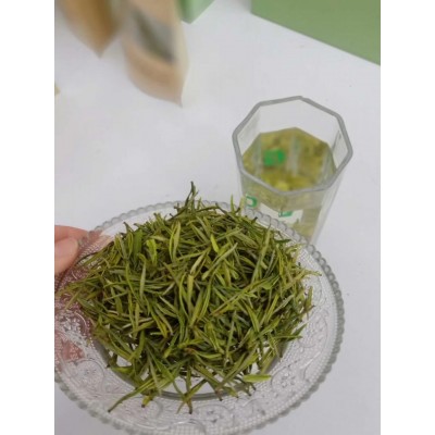早春黄金芽批发凤型白茶绿茶散装茶叶源产地批发浓香耐泡图2
