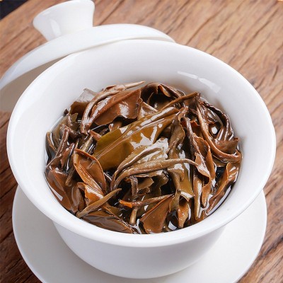 遵义老白茶饼明前采原料花香贵州高山茶批发357g散装茶叶图3
