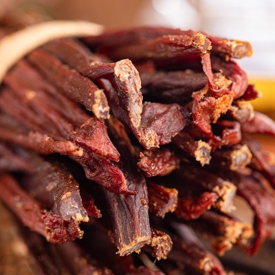 内蒙古风干牛肉九成干牛肉228g袋装特产零食小吃牛肉干可一件代发图5