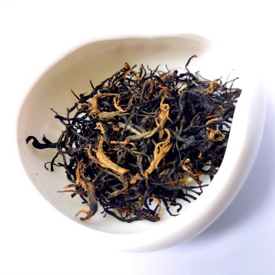 四川蜀芽春红工夫红茶小种春茶不加糖花果香自然散装工夫红茶批发图2