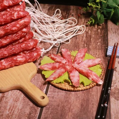 黄圃广式风味腊肠商用饭店酒家煲仔饭螺蛳粉原箱优质腊肠厂家批发图2
