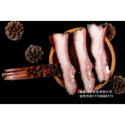 腊肉批发四川烟熏腊肉中方腊肉小香猪排腊肉50斤厂家直供图4