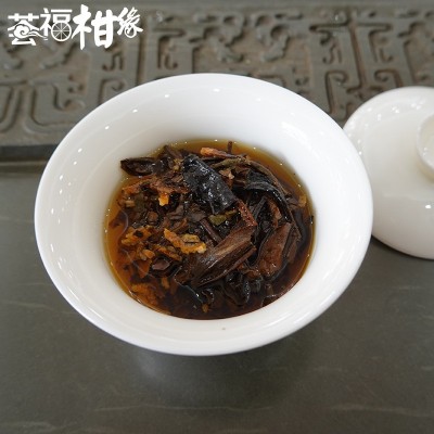 陈皮白茶小圆饼新会陈皮福鼎白茶饼批发图3