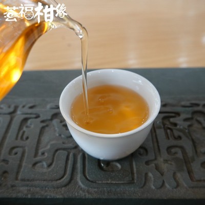 陈皮白茶小圆饼新会陈皮福鼎白茶饼批发图4