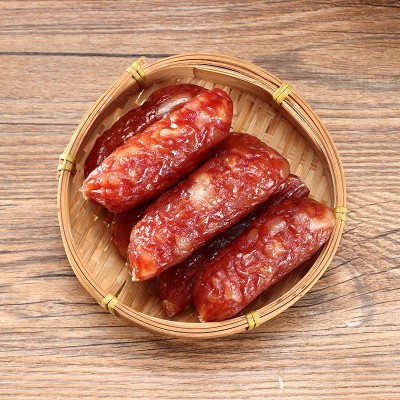 广式大粒肠猪肉腌制正宗广东广式腊味肠咸香可口煲仔饭腊肠腊味图2