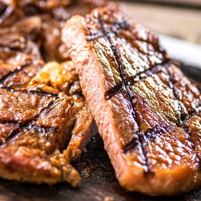 天顺源牛排雪花眼肉150g 新鲜牛肉美味黑椒西餐牛扒含酱包图2
