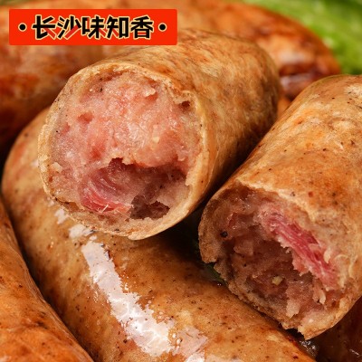 火山石烤肠摆摊猪肉肠50支3KG 热狗肠脆皮肠烤肠台湾地道肠 香肠图3