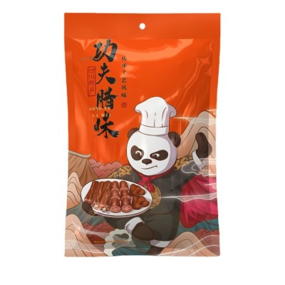 烟熏腊肉 腊猪嘴 四川特产腊肉香肠下酒菜麻辣香肠烟熏腊猪拱嘴图5