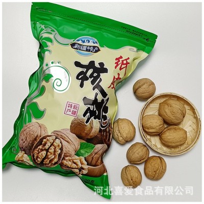 新疆185纸皮核桃 批发 原味纸皮熟核桃干果炒货零食图4