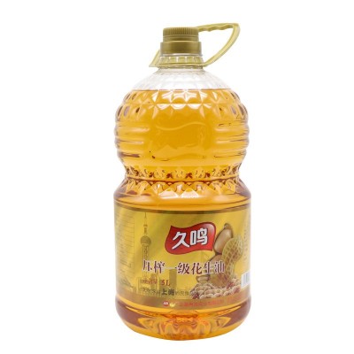久鸣花生油5升纯正食用油物理压榨一级营养健康家庭用油粮油商用图2