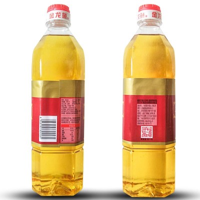 金龙鱼纯正花生油900ml*15瓶/箱 小瓶装压榨一级食用油图2
