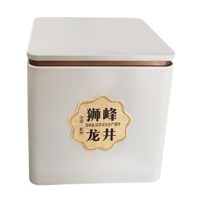 2023年新茶核心产区铁罐西湖龙井绿茶带礼盒特级狮峰茶叶批发250g图5