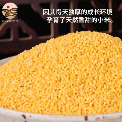 扶风寨米脂黄小米礼盒 宝宝米月子米图5