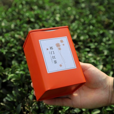嫣语茶话祁门红茶茶叶伴手礼茶礼自饮罐装小罐装红茶送礼团购图2