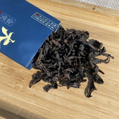 金奖大红袍武夷山红茶袋装礼品兰花香岩茶伴手礼泡袋装图3