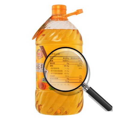 红果实有机葵花籽油5升原料物理压榨精炼食用批发图3