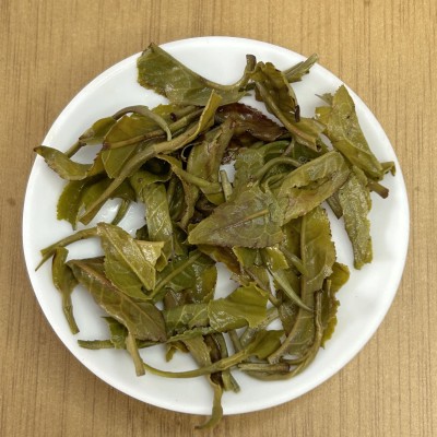 【欧盟有机绿茶】出口银毫毛峰绿茶广西白毫茶树高香绿茶散装图4