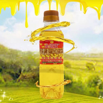 金迎宝古榨浓香花生油300ML 植物调和油图4