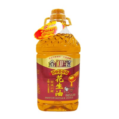 2.5L金迎宝古法小榨特香纯正花生油图3