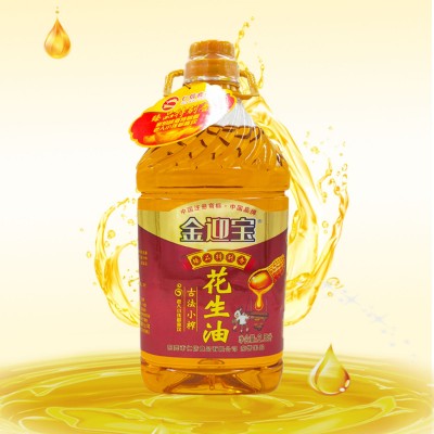 2.5L金迎宝古法小榨特香纯正花生油图2