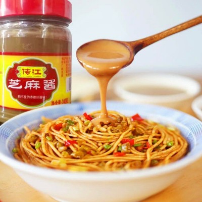厂家批发传江火锅蘸料芝麻酱凉皮拌菜调料出口品质家商用图4