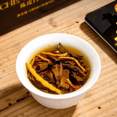 厂货通陈皮白茶福鼎陈香贡眉寿眉老白茶茶叶礼盒装厂家源 头批发图3