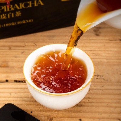 厂货通陈皮白茶福鼎陈香贡眉寿眉老白茶茶叶礼盒装厂家源 头批发图4