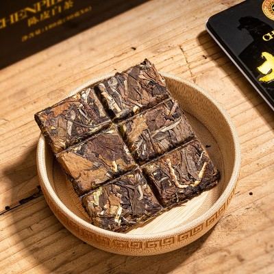 厂货通陈皮白茶福鼎陈香贡眉寿眉老白茶茶叶礼盒装厂家源 头批发图2