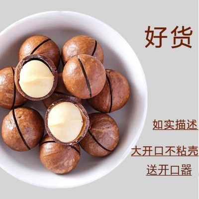新货夏威夷果奶油味500g夏威夷果仁坚果孕妇零食整箱干货散装5斤图4
