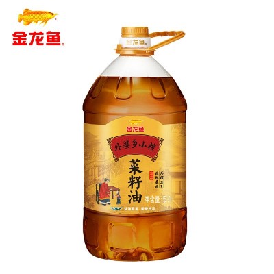 金龙鱼外婆乡小榨菜籽油5L图4