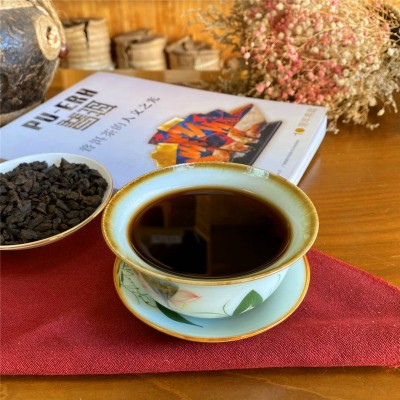 普洱茶熟茶 碎银子茶 茉莉糯香枣香原味茶化石 厂家直销批发图4