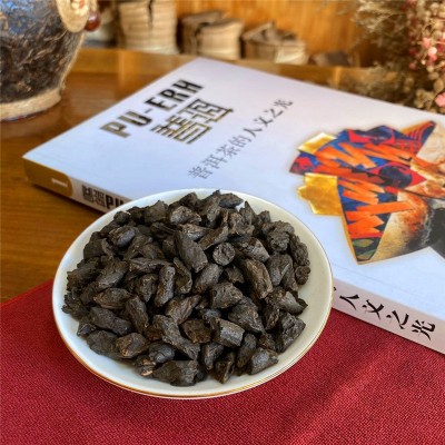 普洱茶熟茶 碎银子茶 茉莉糯香枣香原味茶化石 厂家直销批发图2
