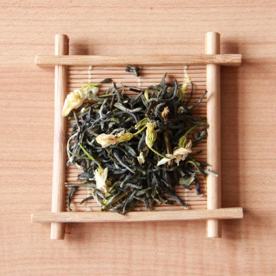 厂家批发茉莉花绿茶三角袋泡茶水果茶奶盖茶奶茶原料茉莉绿茶图3