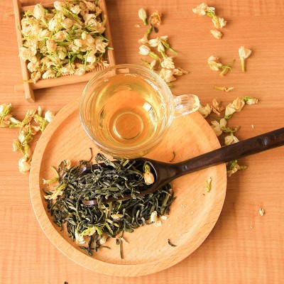 茉莉花绿茶 厂家批发奶茶叶水果茶奶盖茶奶绿散装奶茶原料批发图3