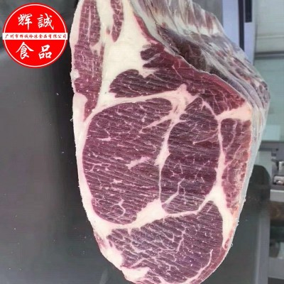 加拿大3A肉眼 安格斯谷饲沙朗牛排冷冻原切去骨牛扒 93厂雪花牛肉图3